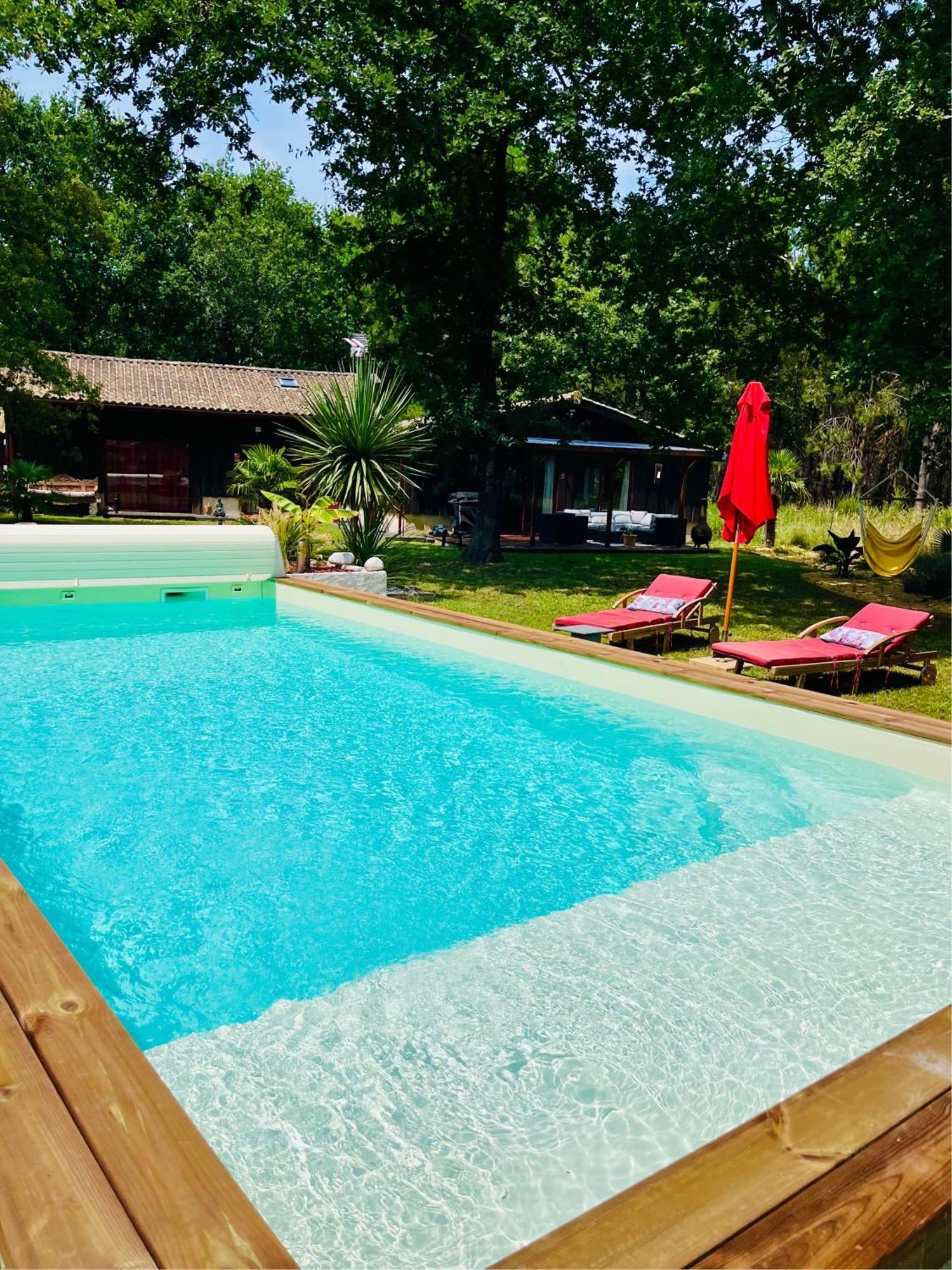 House De La Canopee, Swimming Pool, Lake, Forest, Large Garden And Wifi Hourtin Ngoại thất bức ảnh